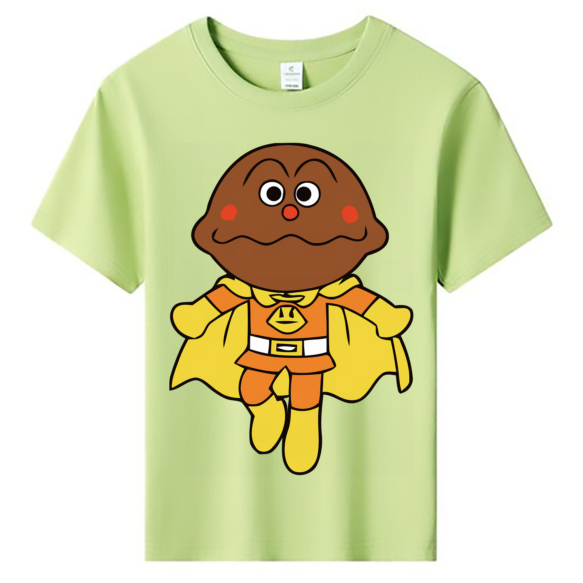 （画像用） アンパンマン Anpanman 綿100％キッズTシャツ（フロントプリント）
